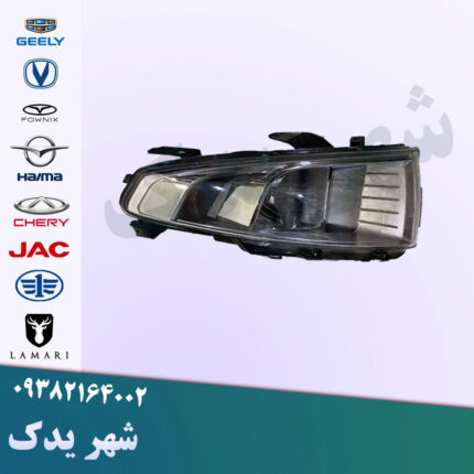 چراغ جلو راست تو مشکی برلیانس 200